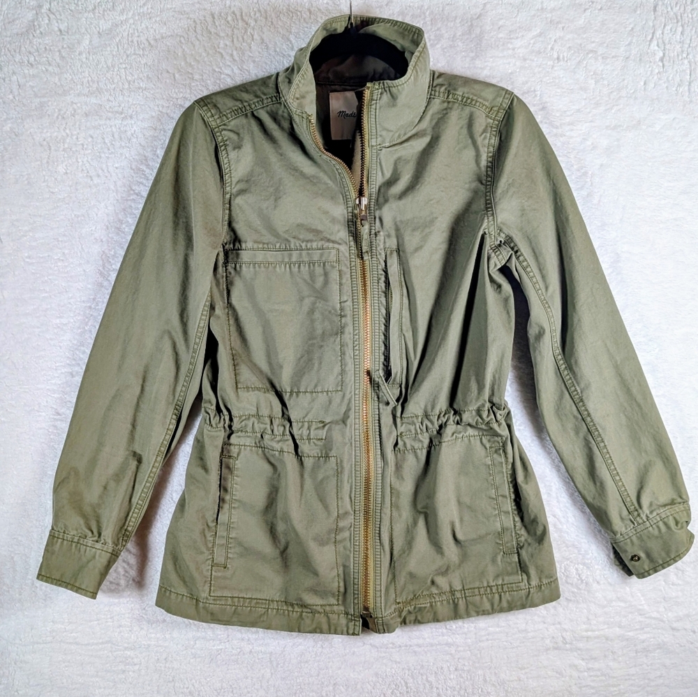 Madewell Olive Utility Jacket